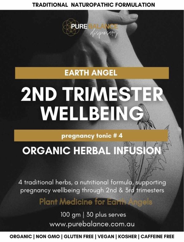 pregnancy organic herbal tea #4 wellbeing formula